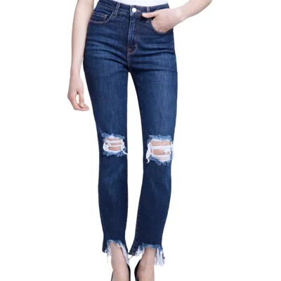 L Agence High Line Jeans In Blue
