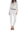 L Agence High-rise Skinnny Jeans In Blanc In White