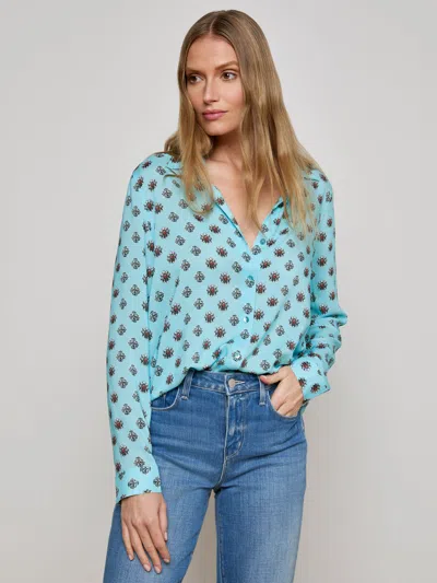 L Agence Holly Blouse