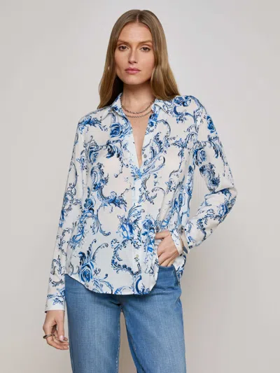 L Agence Holly Blouse
