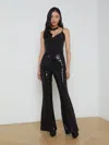 L Agence Honor Sequin Pant In Black