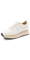 L Agence Ivone Sneakers Vintage White