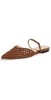 L Agence Jacklyn Flats Buckskin In Brown
