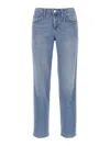 L Agence Nevia Five-pocket Jeans In Blue