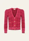 L Agence Milana Slouchy Stovepipe Jean In Pink Multi