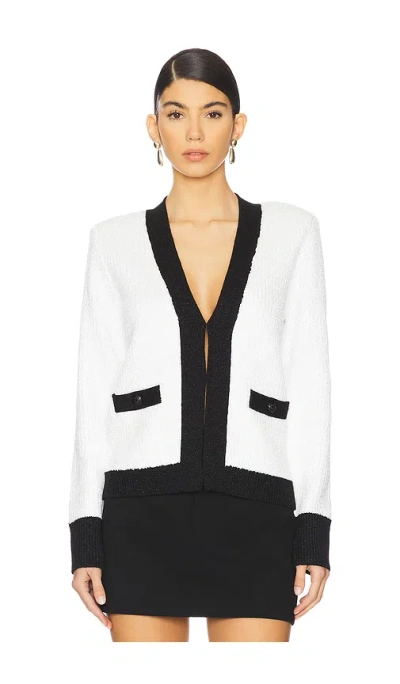 L'AGENCE JINNY SEQUIN CARDIGAN