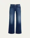L Agence Joanne Low-rise Wide-leg Jeans In Haven