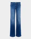 L Agence Kendra High Rise Crop Flare Jean In Alamo In Palermo