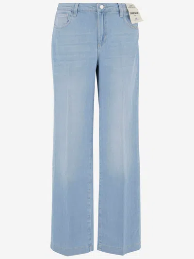 L Agence Joanne Stretch Cotton Jeans