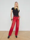 L Agence Jones Stovepipe Jean In Carmine