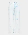 L Agence June Ultra-high Rise Crop Stovepipe Jeans