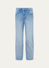 L AGENCE JUNE ULTRA HIGH-RISE CROP STOVEPIPE JEANS
