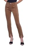 L Agence Jyothi Jean In Truffle In Brown