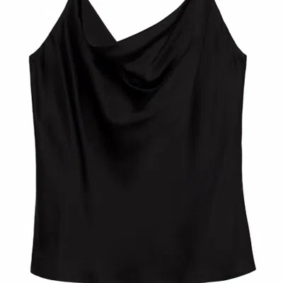 L Agence Kay Cowl Tank In Black