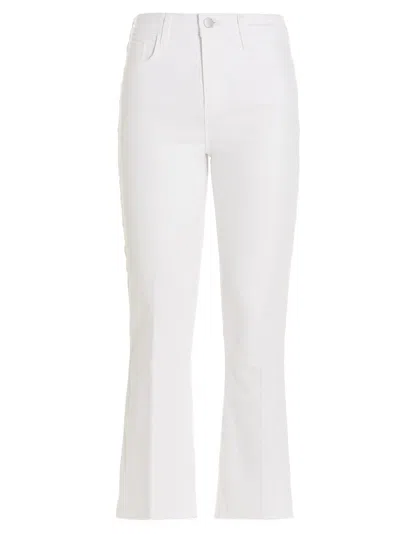 L Agence Kendra Jeans In Bianco