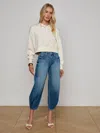 L'agence Krista Tapered Jean In White