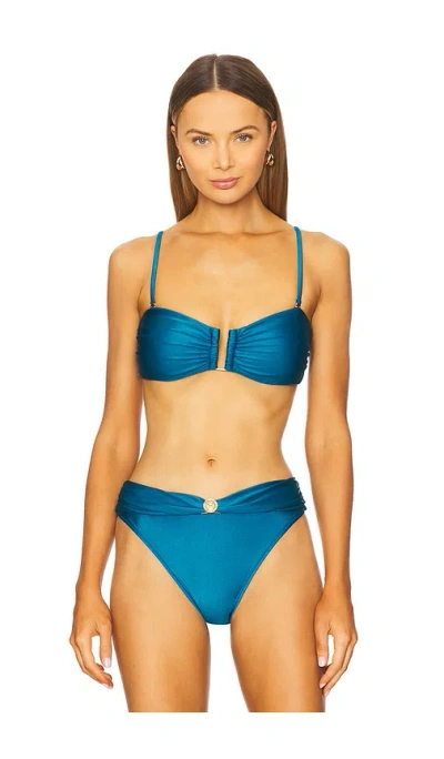 L Agence Krysta Bikini Top