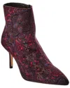 L Agence L'agence Aimee Velvet Bootie In Multi