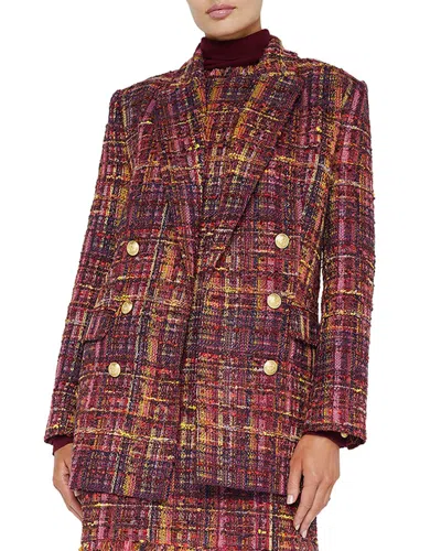 L Agence L'agence Aimee Wool-blend Blazer