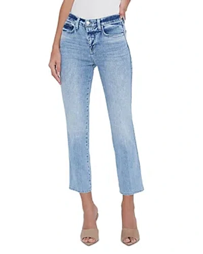 L Agence L'agence Alexia High Rise Crop Cigarette Jeans In Loyola