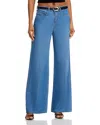 L Agence L'agence Alicent High Rise Sneaker Wide Leg Jeans In Stokes In Stokes