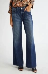 L Agence L'agence Alicent High Waist Wide Leg Jeans In Trenton
