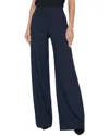 L Agence L'agence Allanah Mid Rise Trouser In Blue
