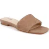 L Agence L'agence Aloise Slide Sandal In Cappuccino Suede
