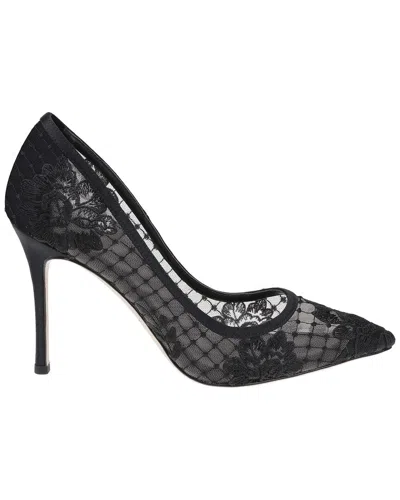 L Agence L'agence Anais Lace & Satin Pump