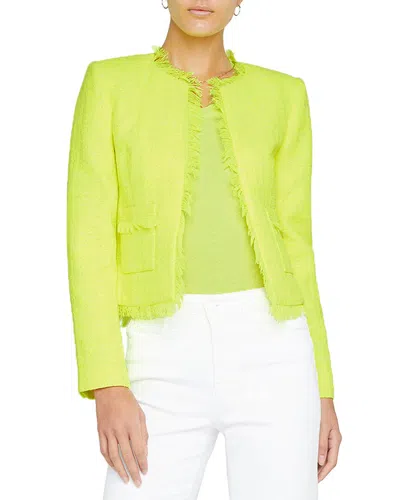 L Agence L'agence Angelina Jacket In Green