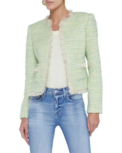 L Agence L'agence Angelina Jacket In Green