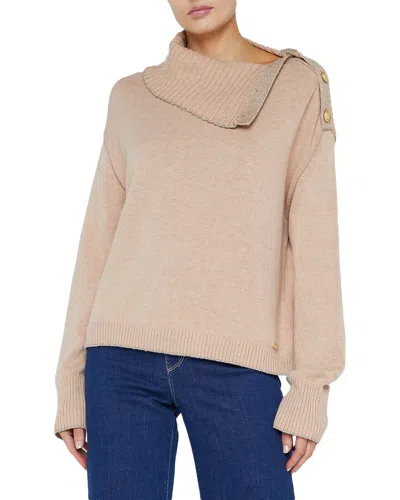 L AGENCE L'AGENCE APPLE TURTLENECK WOOL-BLEND SWEATER