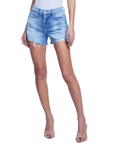 L Agence L'agence Audrey Short In Blue