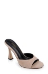 L Agence L'agence Women's Avery Slide High Heel Sandals In Cappuccino Suede