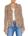 L Agence Azure Cardigan Blazer In Multi