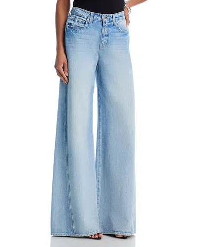 L Agence L'agence Beau High Rise Wide Leg T Seam Jeans In Fontana