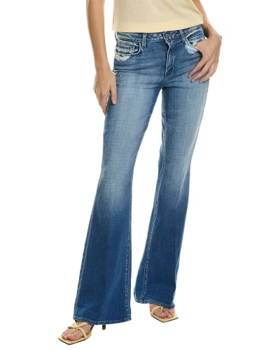 L Agence L'agence Bell Montana Flare Leg Jean In Blue