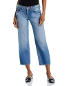 L AGENCE L'AGENCE BLAINE CROPPED STOVE PIPE JEANS IN CARUSO