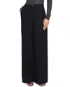 L'agence Brie High-rise Black Wide Leg Jean In Black