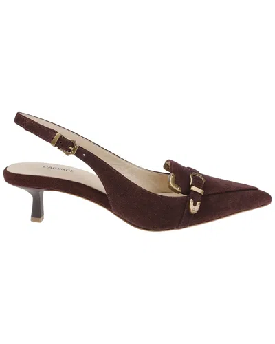 L Agence L'agence Brigette Suede Mule