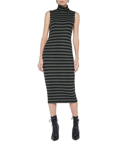 L Agence L'agence Brita Turtleneck Drs In Black