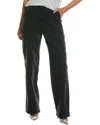 L Agence L'agence Brooklyn High-rise Utility Wide Leg Jean In Black