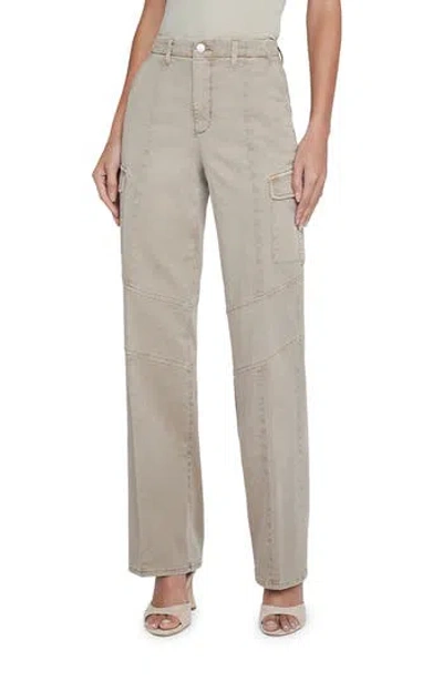 L Agence L'agence Brooklyn Wide Leg Utility Jeans In Rye