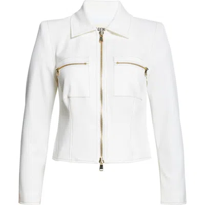 L AGENCE L'AGENCE CALIANNA ZIP FRONT JACKET