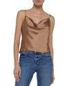 L Agence L'agence Calista Cowl Neck Satin Camisole