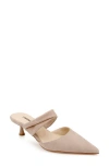L Agence L'agence Camille Ii Block Heel Sandal In Macaroon