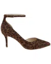 L Agence L'agence Cezanne Suede Pump In Brown