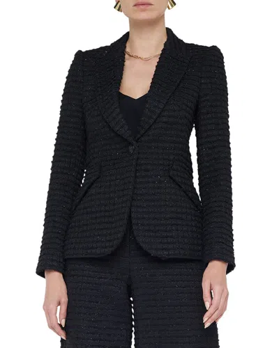L Agence L'agence Chamberlain Blazer In Black