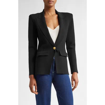 L'AGENCE L'AGENCE CHAMBERLAIN KNIT BLAZER