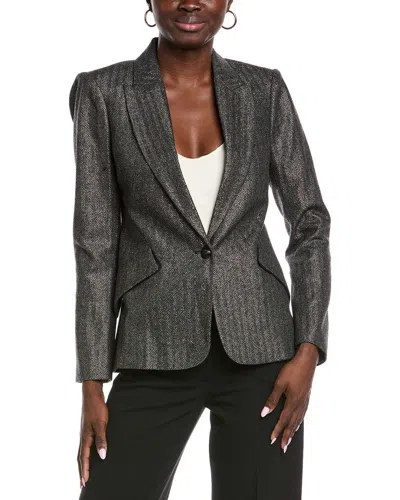 L AGENCE L'AGENCE CHAMBERLAIN WOOL-BLEND BLAZER